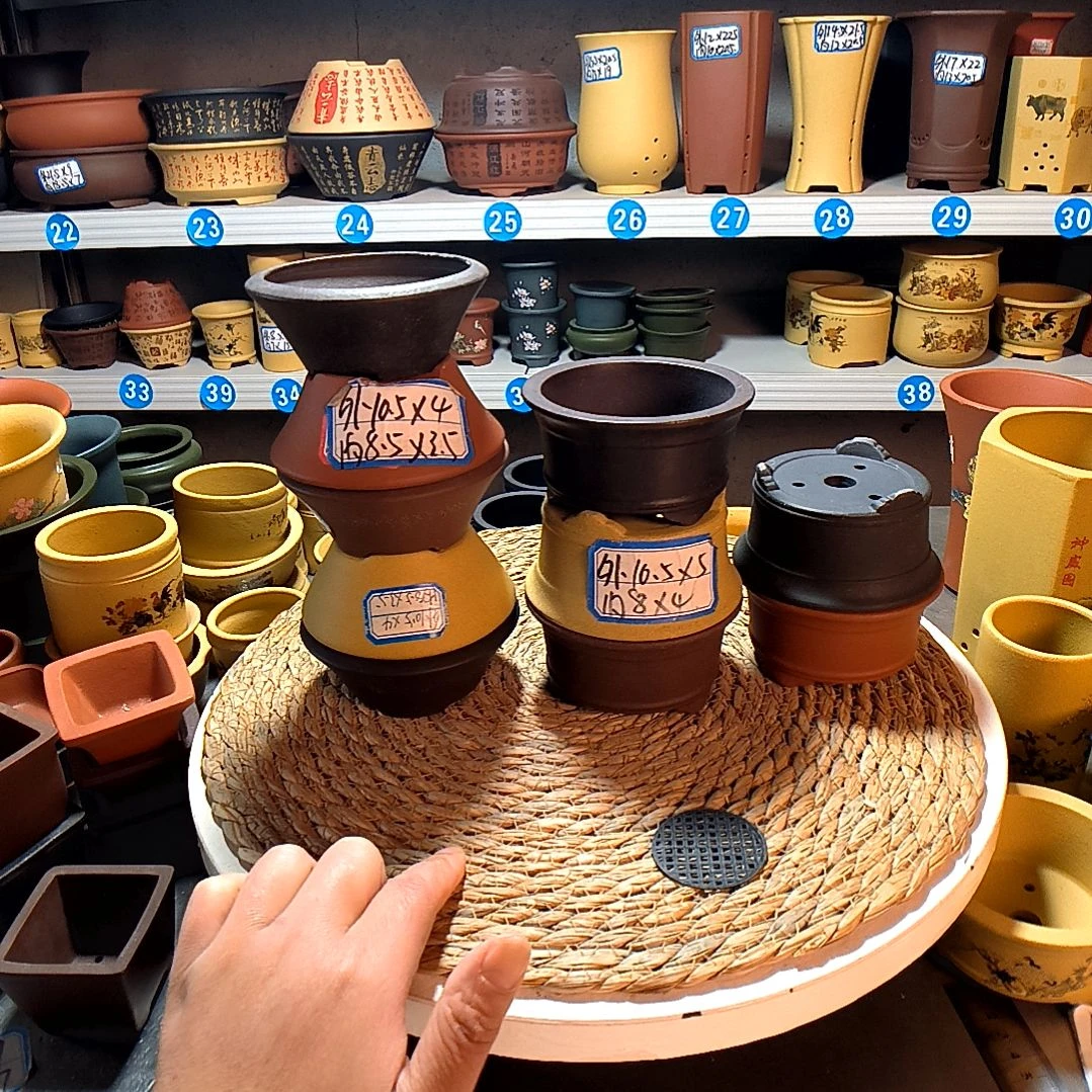 宜兴紫砂紫砂花盆花盆