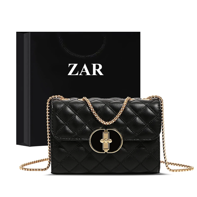 ZAR&RUILR/查瑞娜包包女高级感小众斜挎包精致时尚小香风腋下包