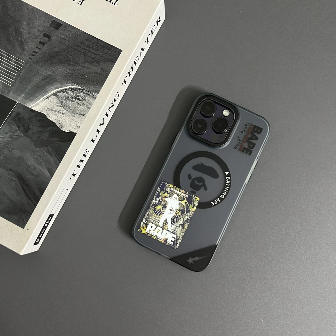 肤感猿人磁吸手机壳适用iPhone17promax苹果16磨砂15全包14防摔13