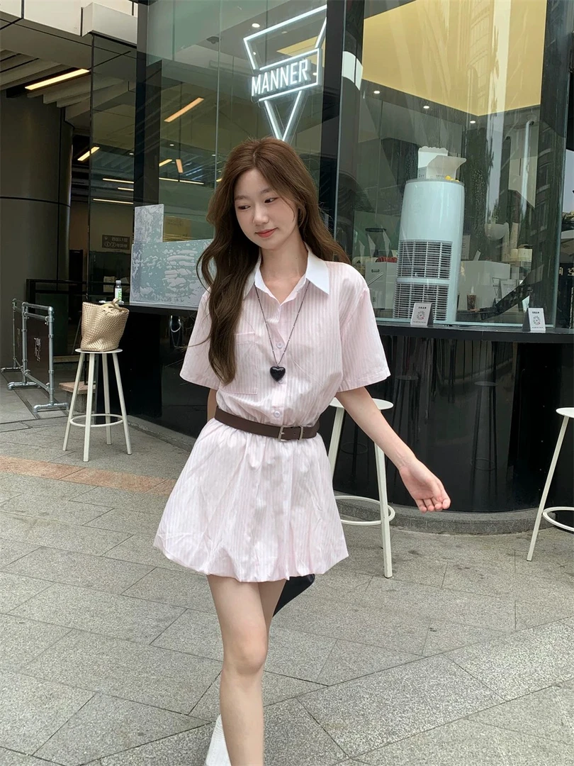 【七七专属】夏季气质设计感连衣裙 下单前备注编码 孤品默认微瑕