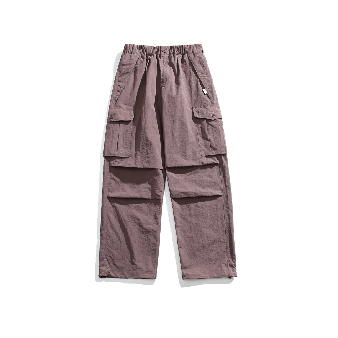 夏季薄款长裤速干户外山系运动风大口袋伞兵工装裤1285