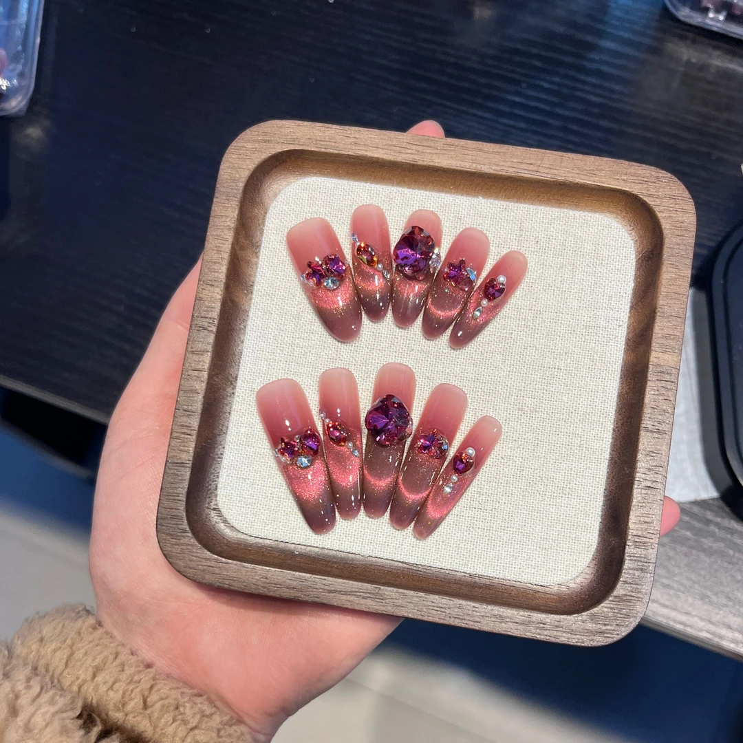 【赤珊瑚】——纯手工穿戴甲