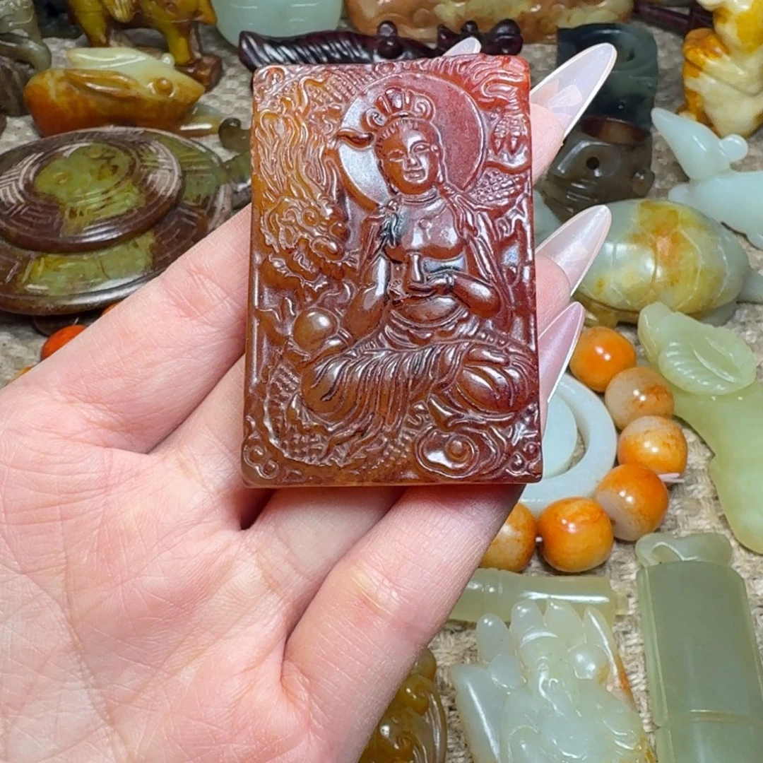 吊坠白玉菩提挂件