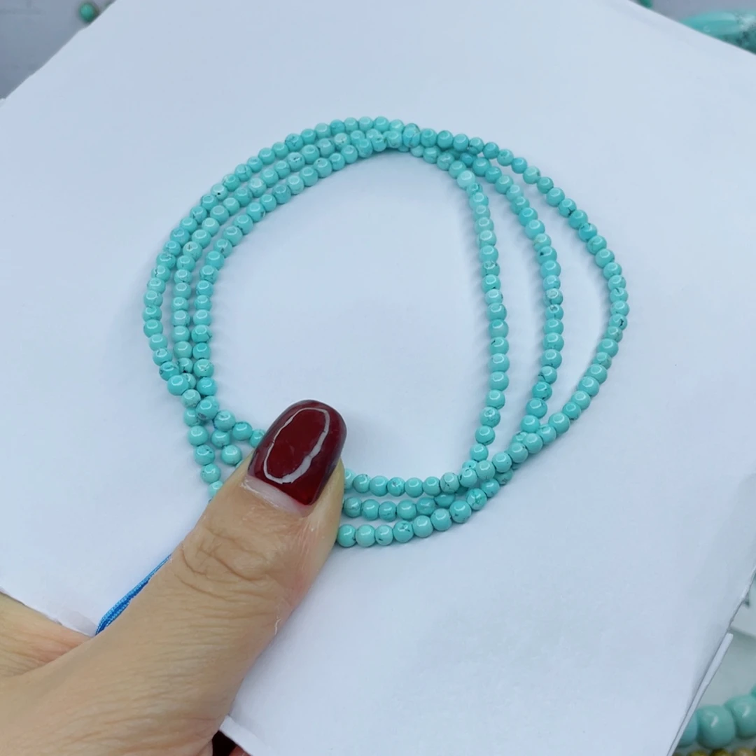 绿松石未镶嵌颈饰