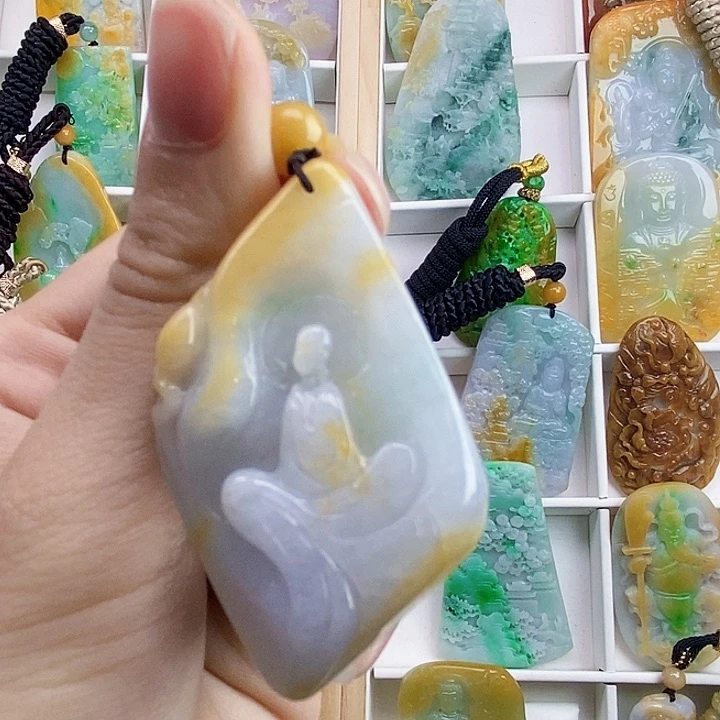 颈饰未镶嵌翡翠翡翠