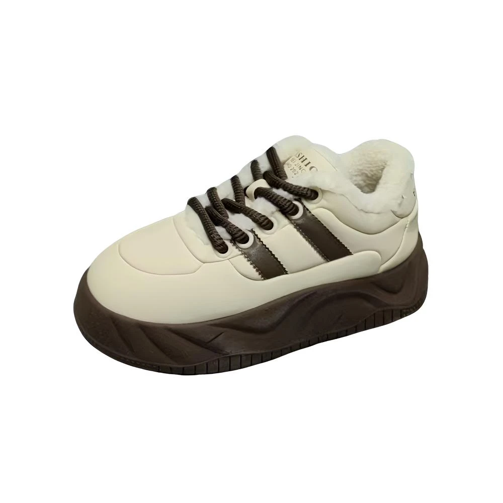 6302-1Y 22674真皮厚底加绒面包鞋 （标准尺码）