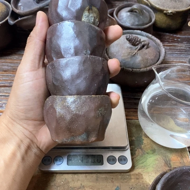 往****全手捏柴烧主人子