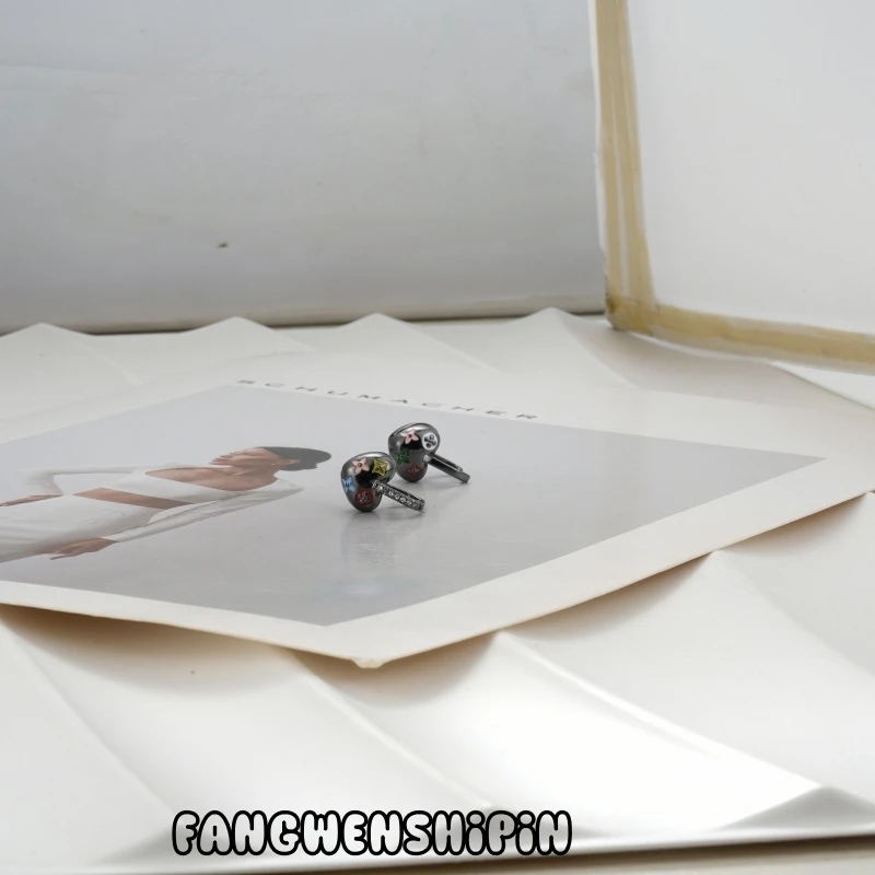 铜合金珐琅耳饰 耳环1861