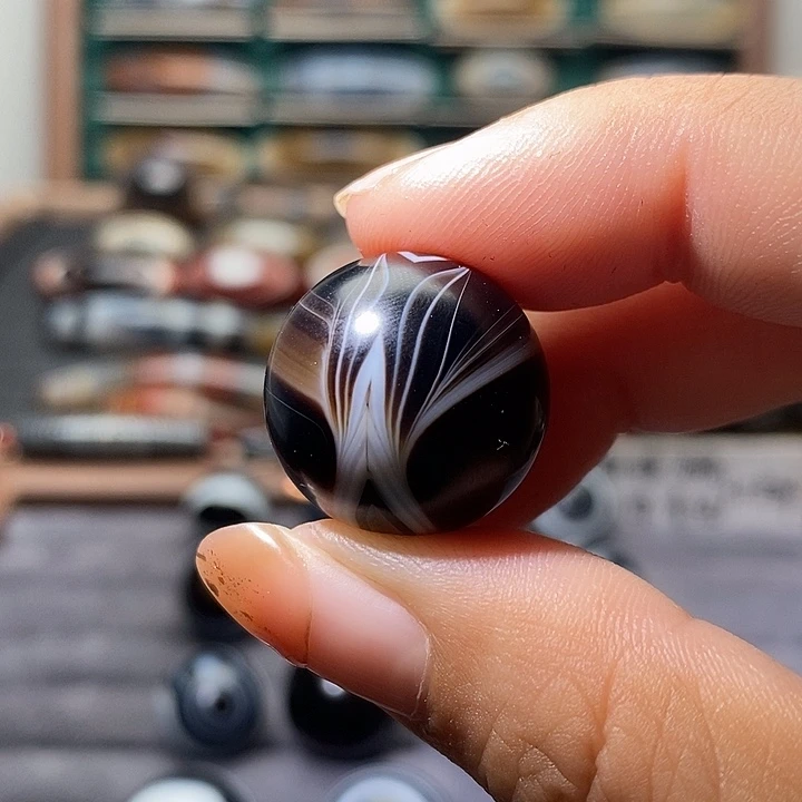 玛瑙/玉髓未镶嵌吊坠(不含链)