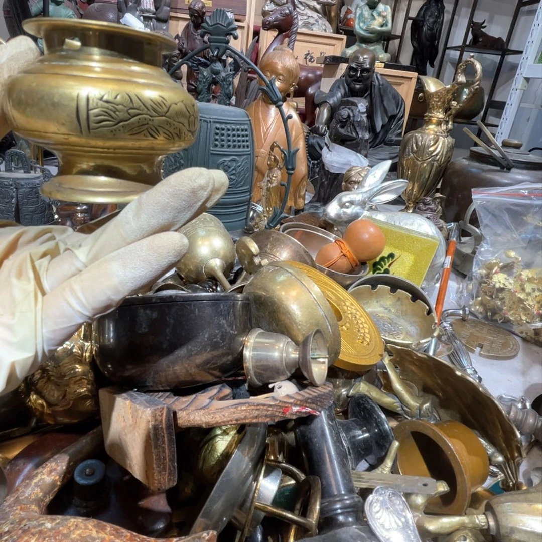 小*大阪回流铜器摆件25