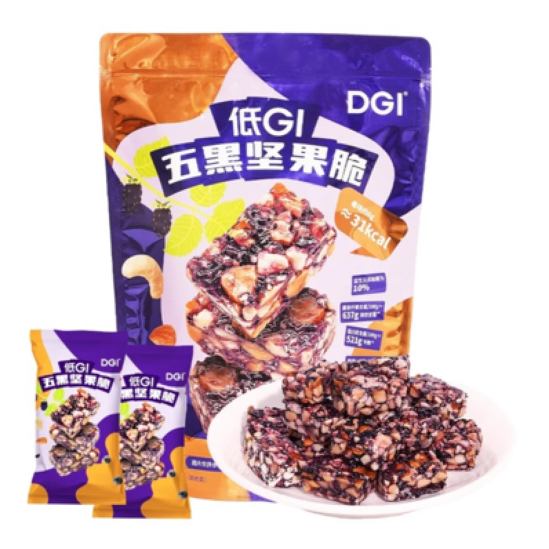 新品 五黑坚果脆 2个尝鲜果蔬脆