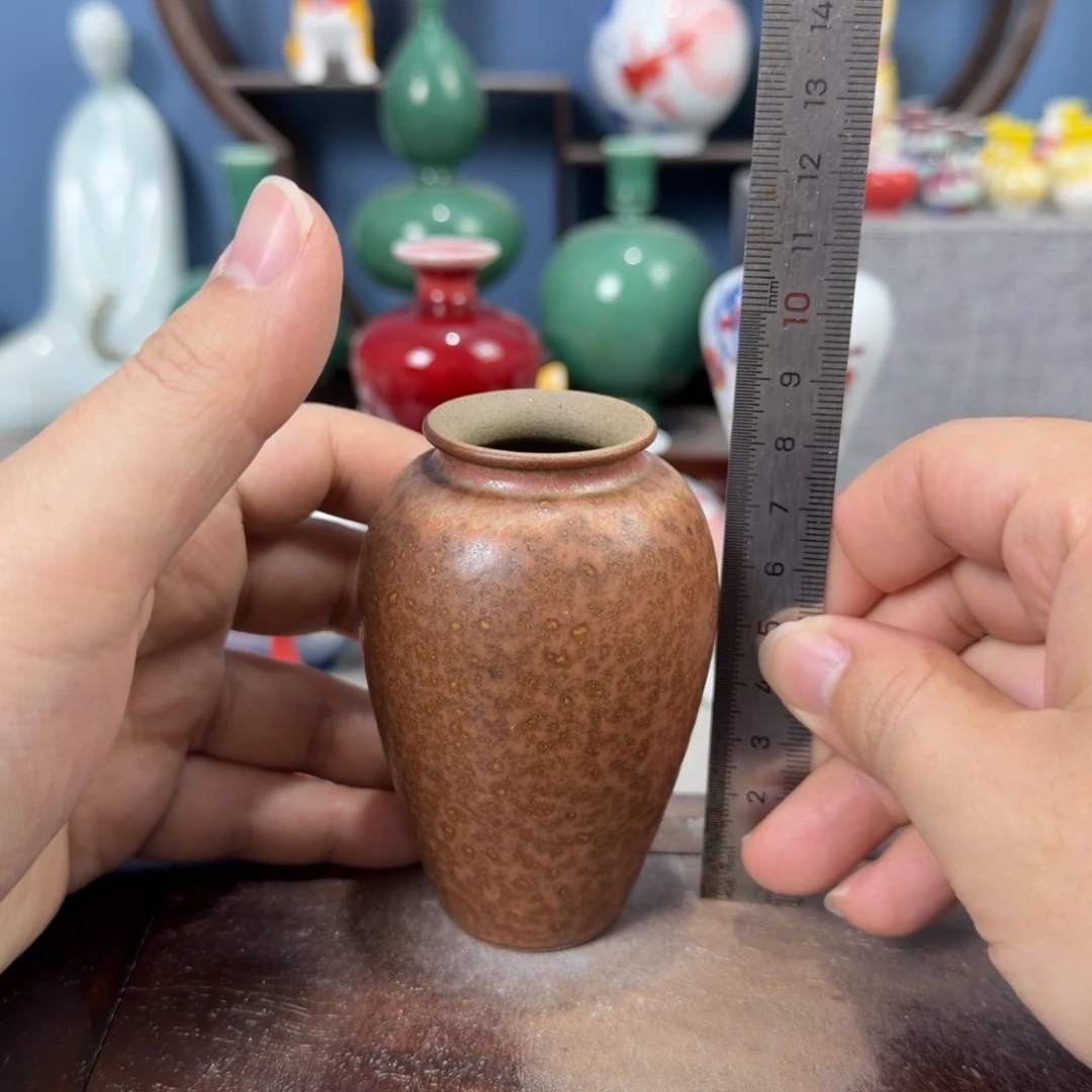 陶瓷手工小花器摆件