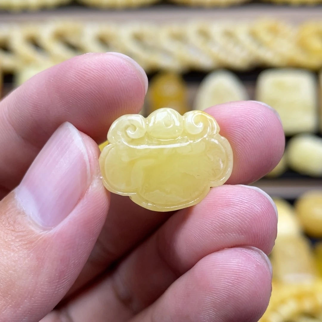 琥珀未镶嵌裸石琥珀蜜蜡