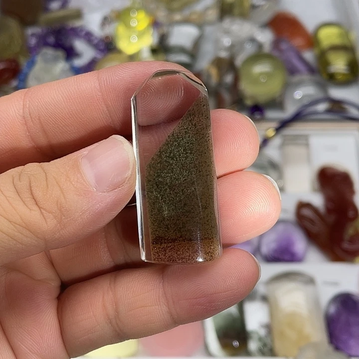水晶颈饰未镶嵌绿幽灵