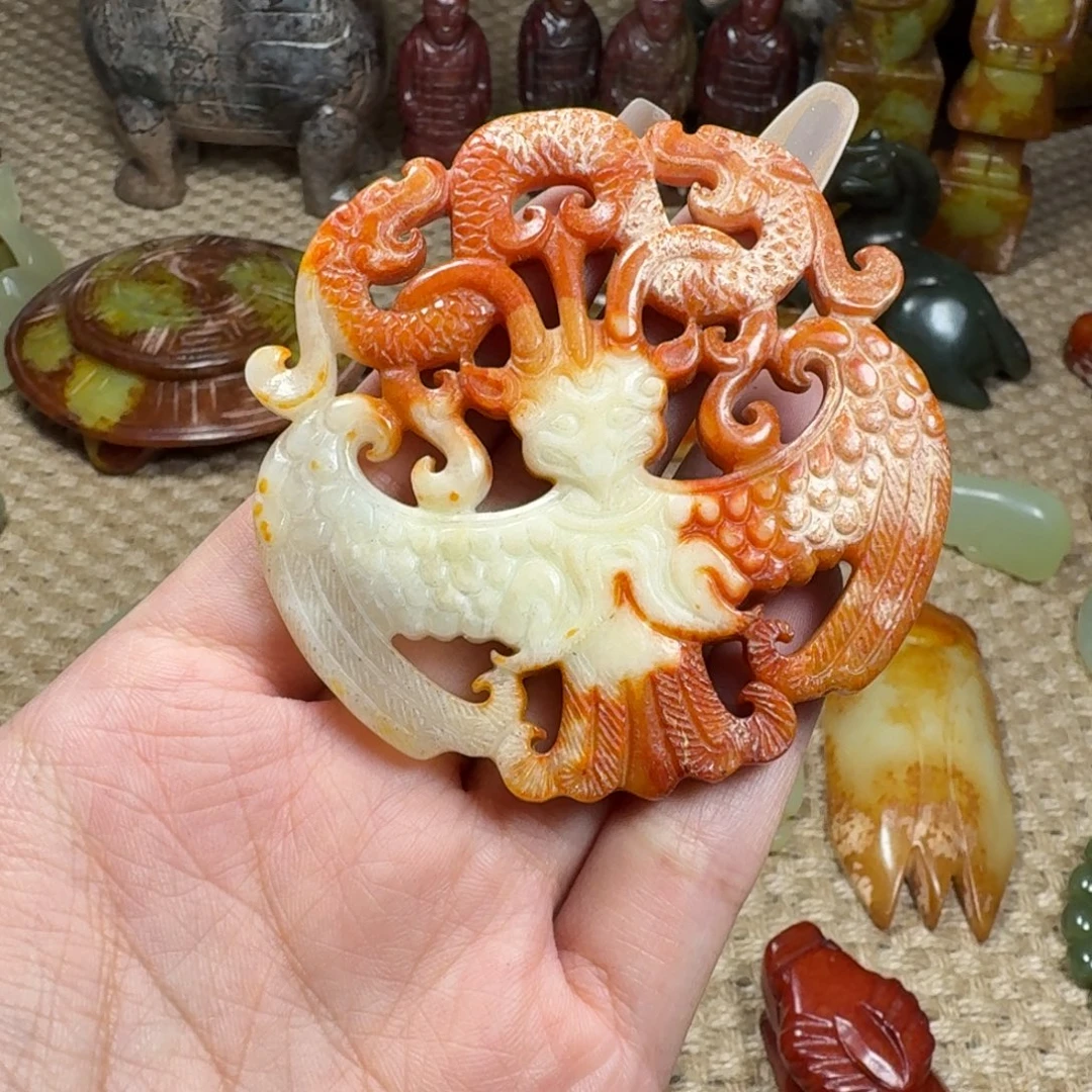 吊坠白玉菩提挂件