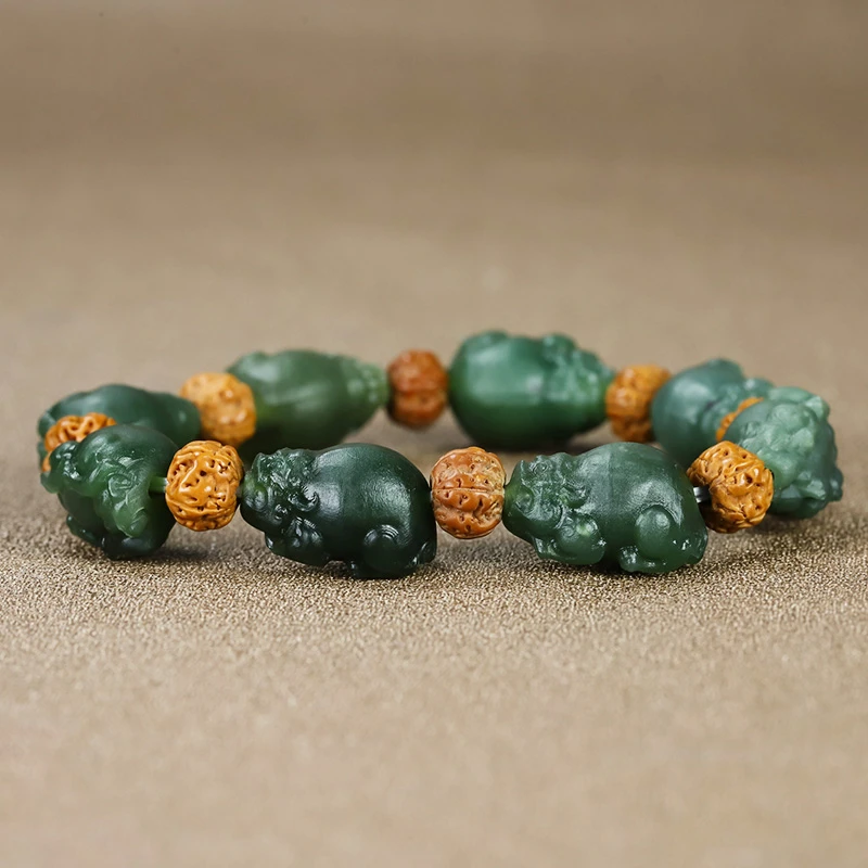 JF3147玉石珠宝精选和田玉手串