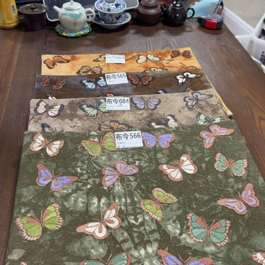 刺绣8号链接566一张蝴蝶