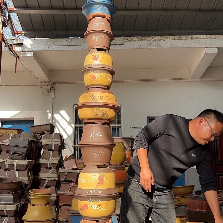 紫砂花盆紫砂花盆