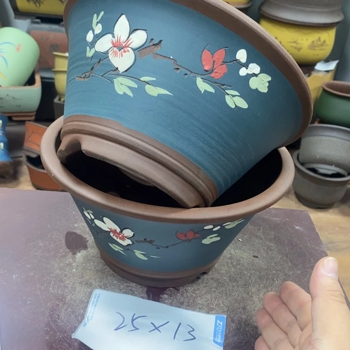 紫砂花盆破损包赔