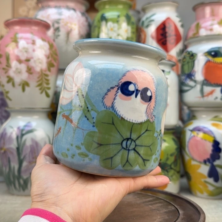 瓷片花瓶6326565556655656