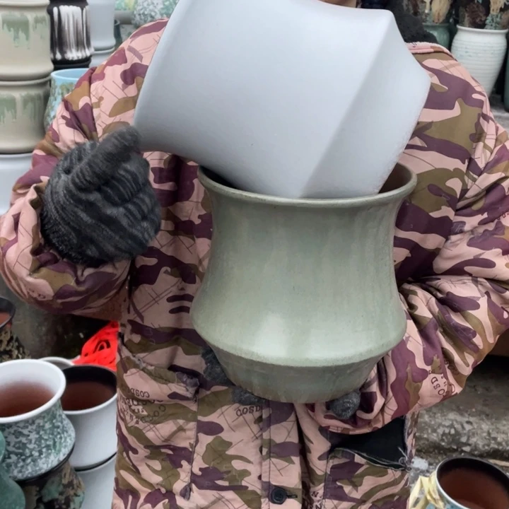 花盆紫砂口20高20正品正品