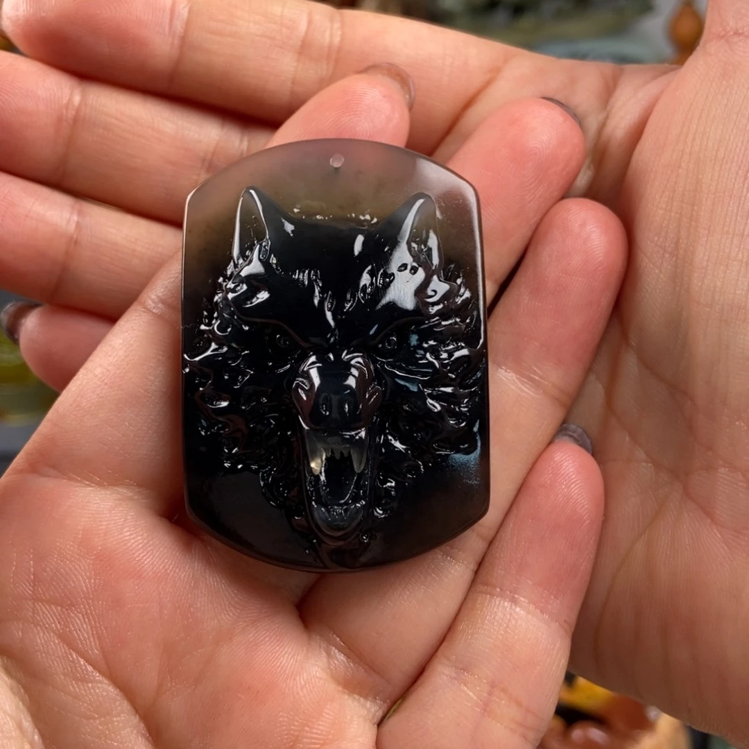 用***5岫玉未镶嵌手把件