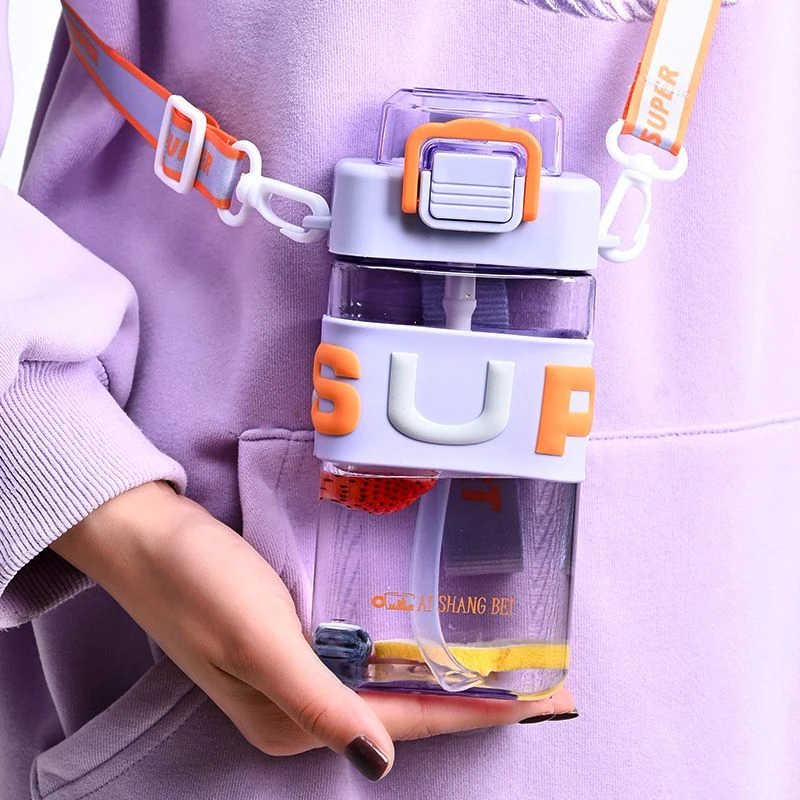 学生成人新款校园ins风高颜值网红吸管水杯