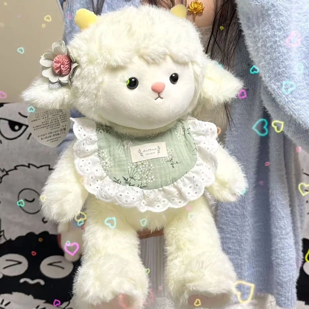 baby系列公仔儿童毛绒玩具布娃娃可爱晚安小羊沙发客厅摆件礼物SS