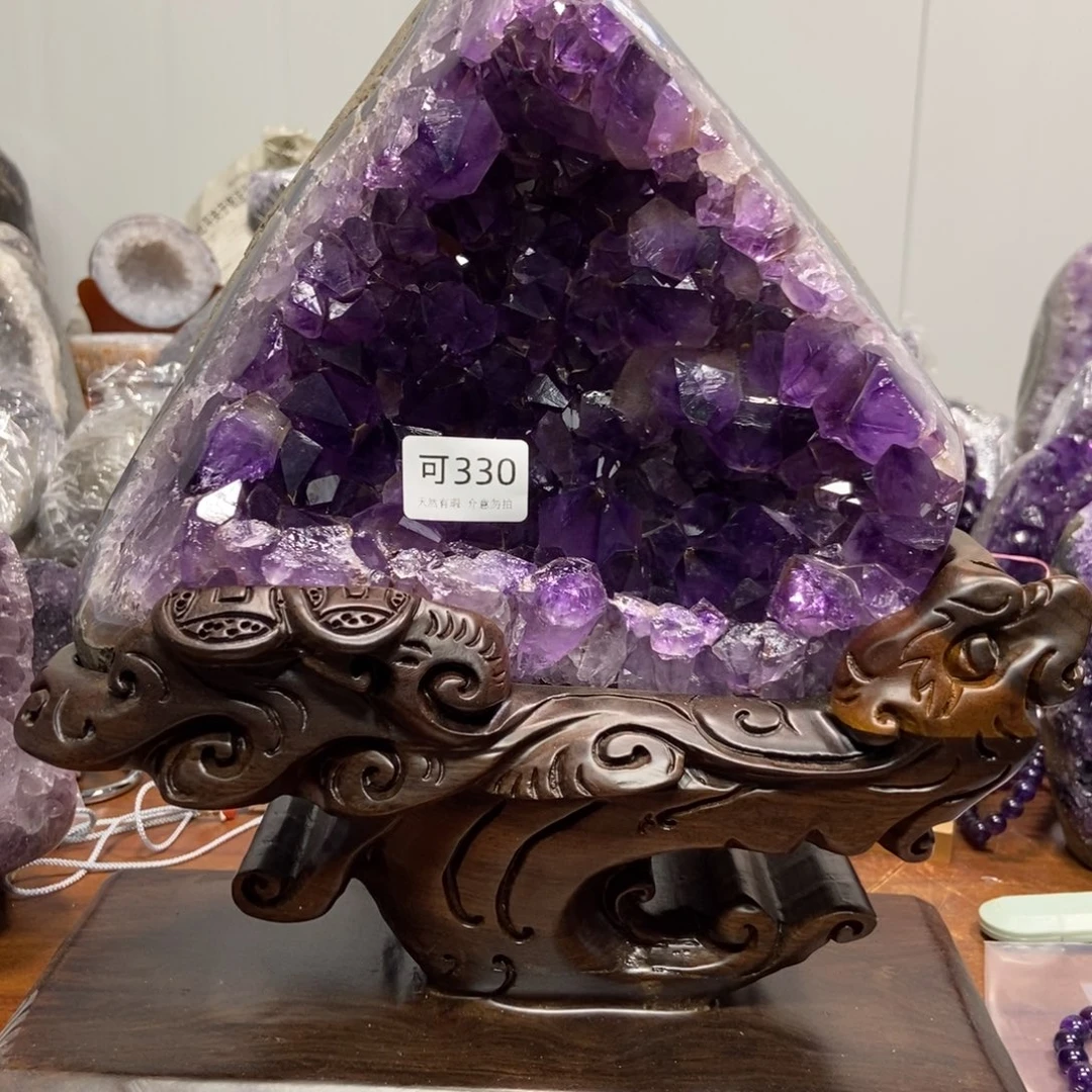 未镶嵌紫晶大型摆件（非配饰）