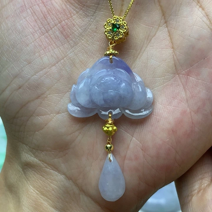 颈饰未镶嵌翡翠翡翠