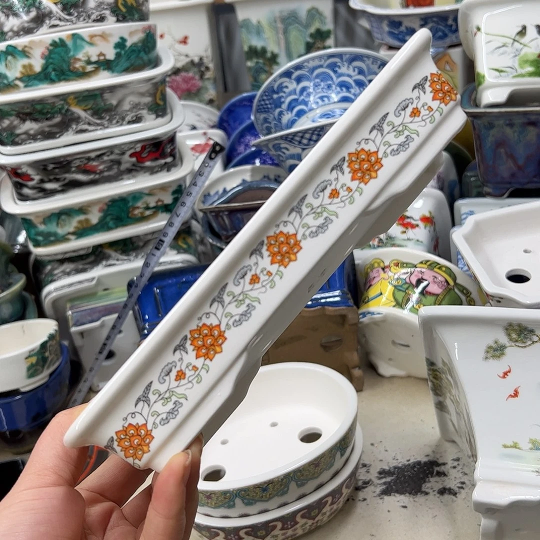 花盆紫砂674号瑕疵21/10/3.5cm福利