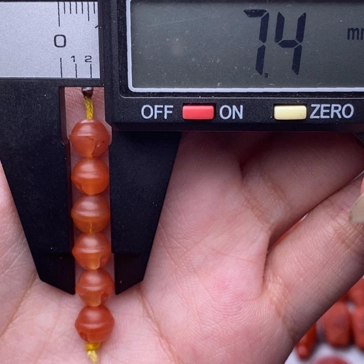 南红玛瑙配饰未镶嵌小微瑕不影响