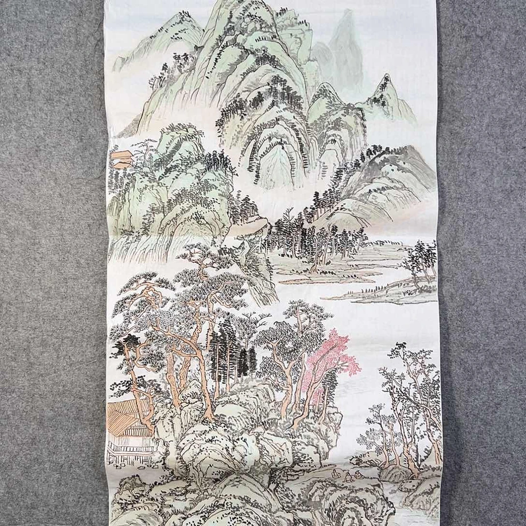 国画202 花鸟和蝴蝶都在等待它飞