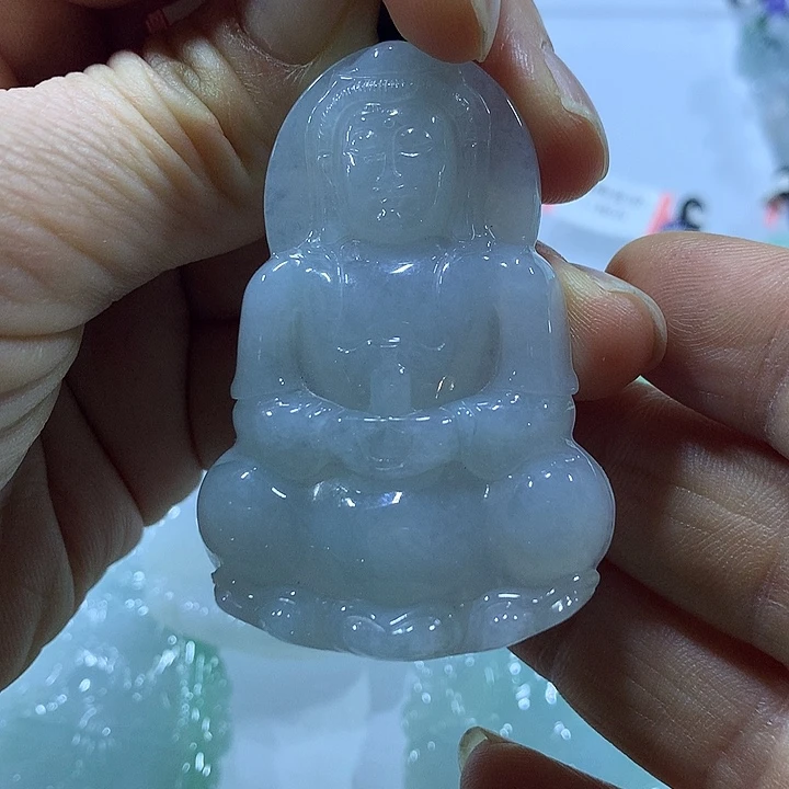 翡翠未镶嵌颈饰天然翡翠A货吊坠