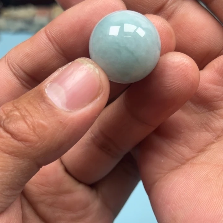 定制翡翠未镶嵌22毫米直径单珠