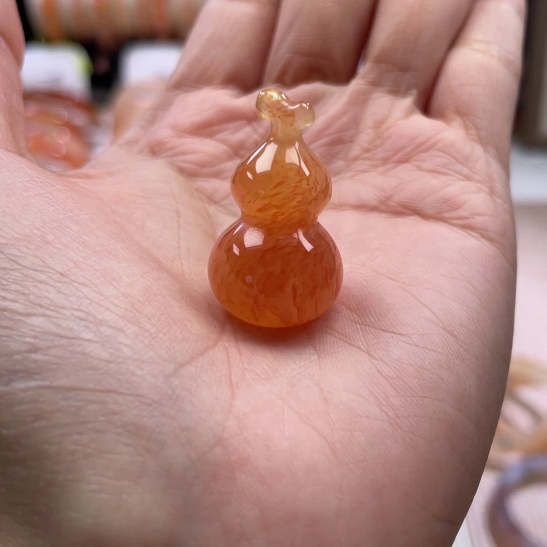 玛瑙/玉髓未镶嵌葫芦29.1mm