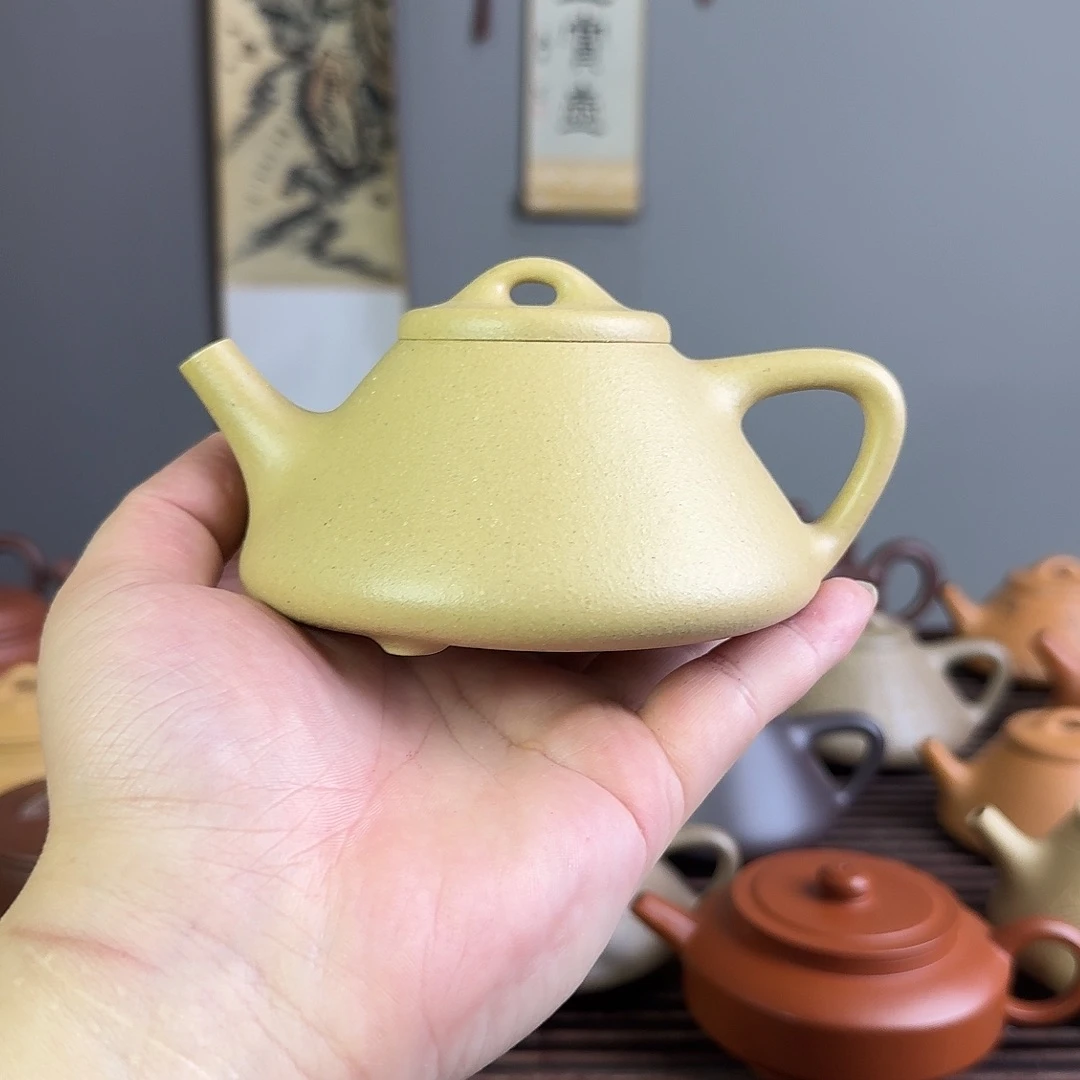 茶壶紫砂半手梨皮子冶