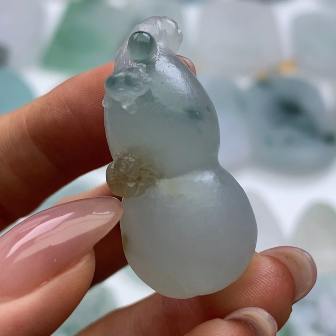 定制翡翠未镶嵌毛货无鉴赏期