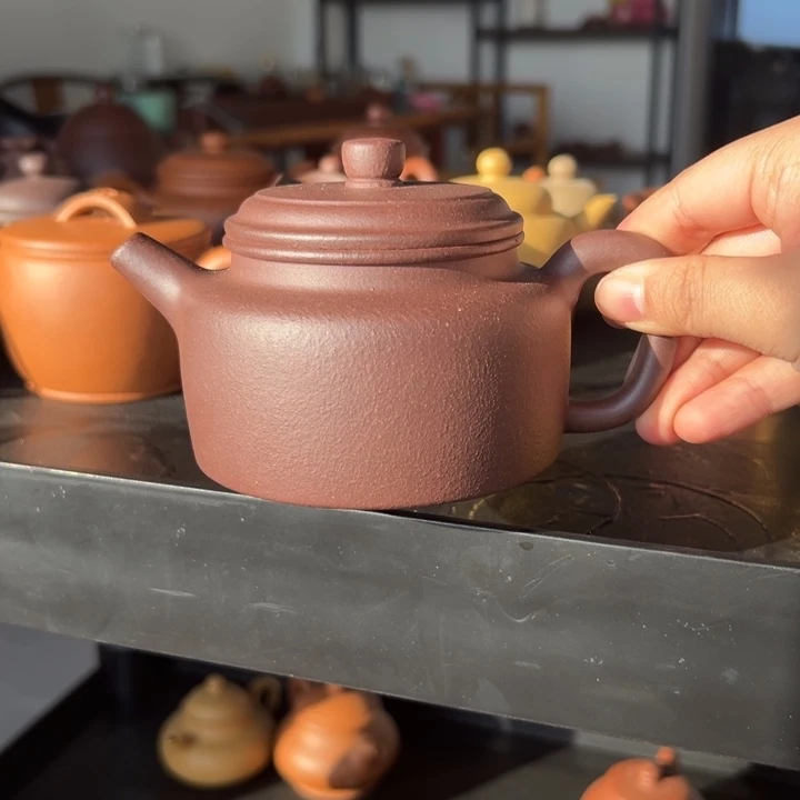 茶壶紫砂天青德中200毫升