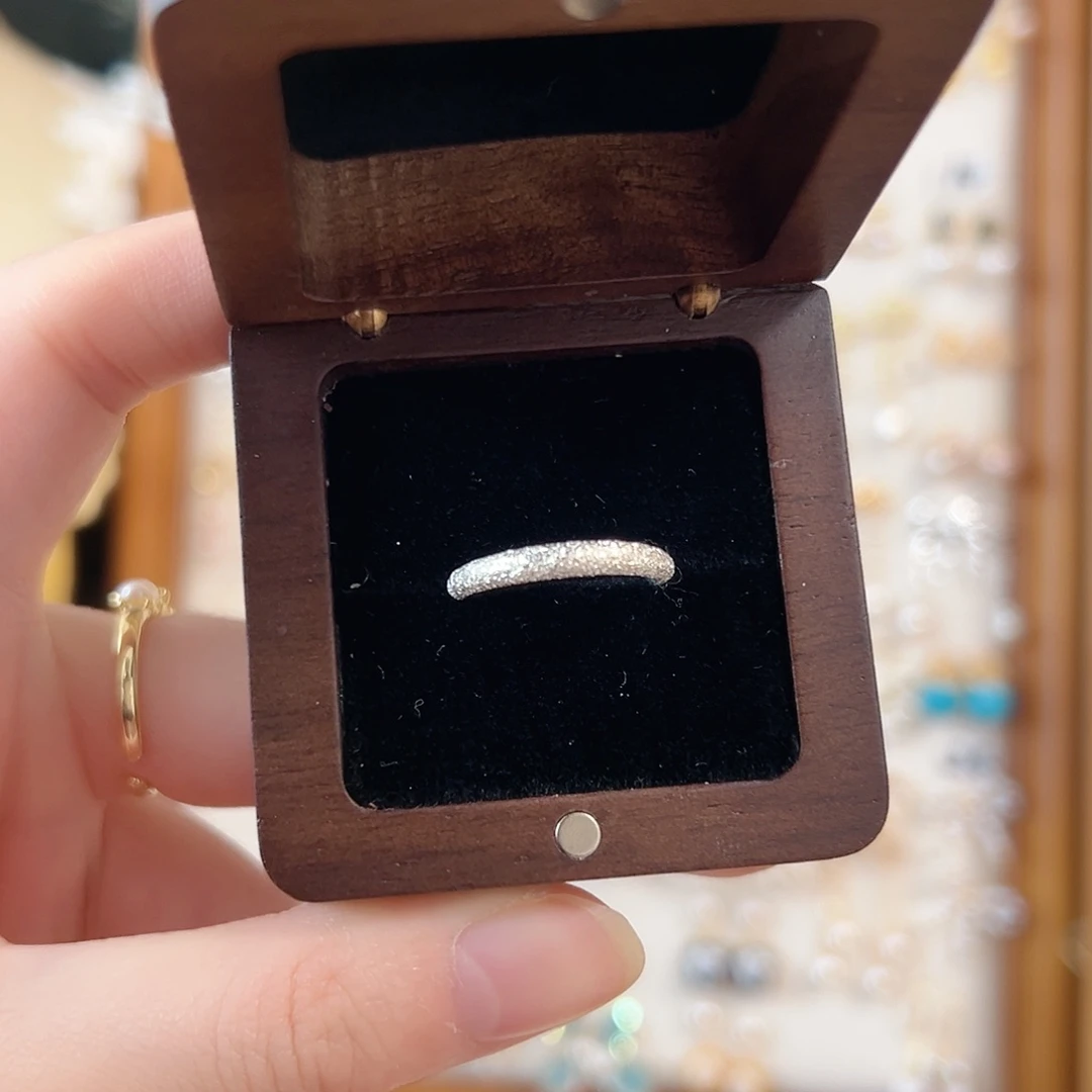 原创手作淡水珍珠银S925镶嵌