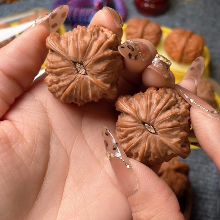 文玩核桃把件2*.磨盘