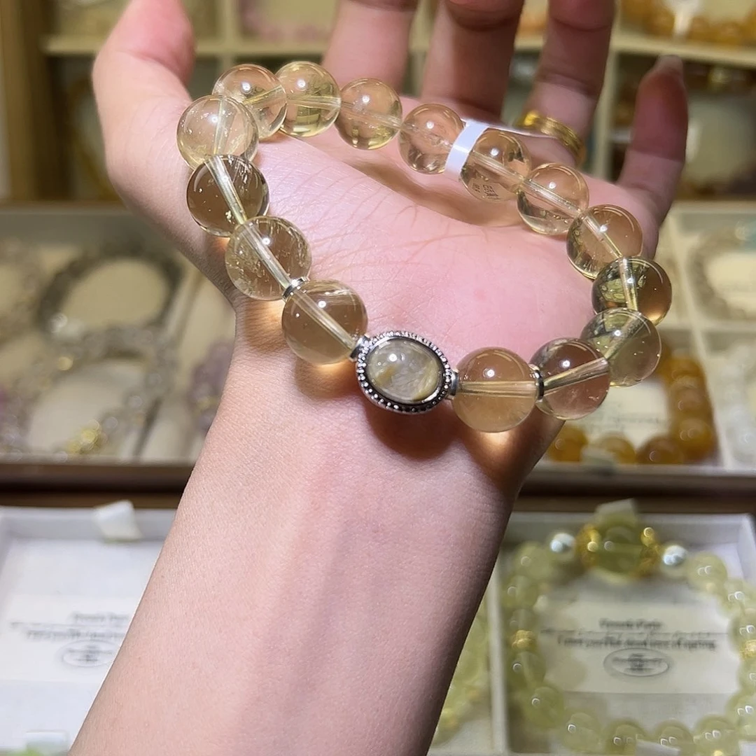 水晶手链未镶嵌喵***喵48小时鉴赏