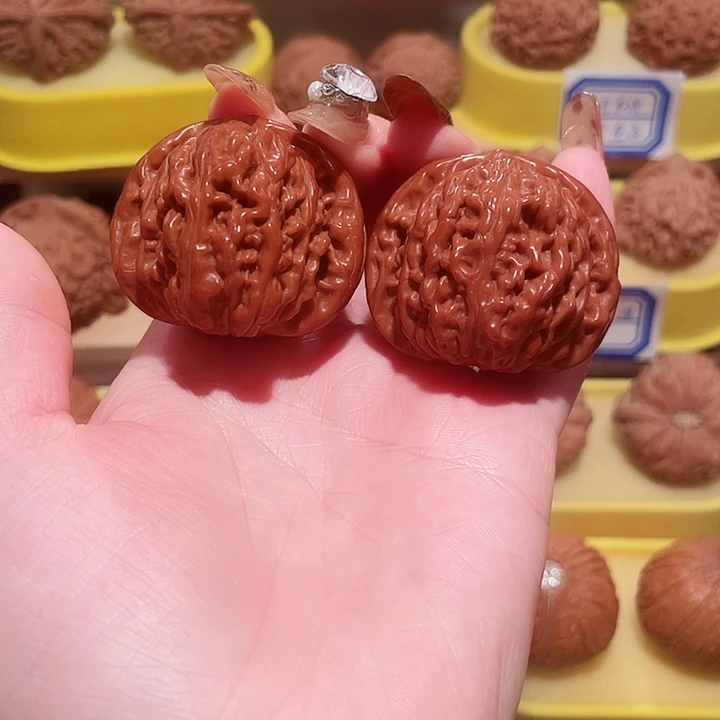 把件文玩核桃四座楼39