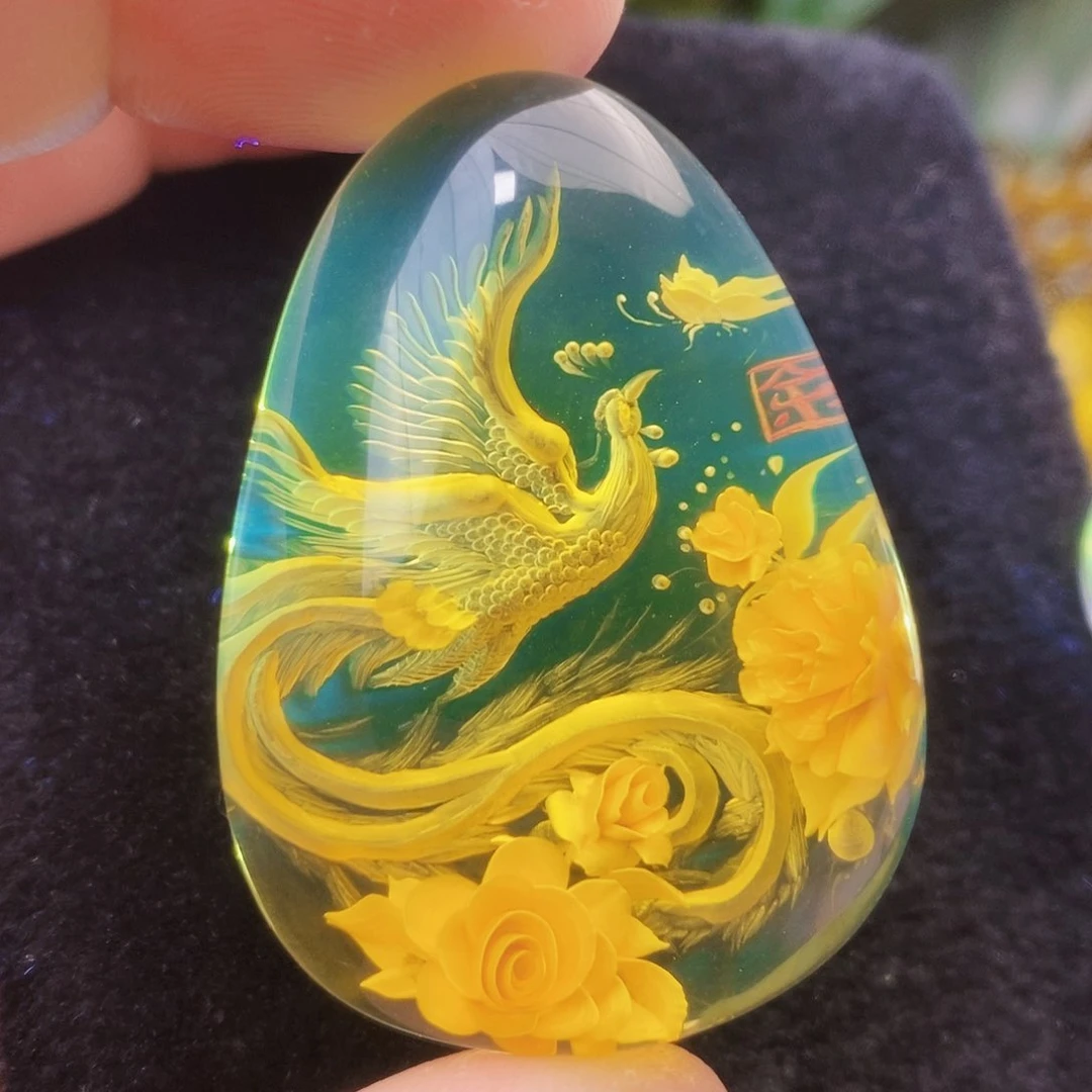【闪购商品】金珀吊坠(不含链)未镶嵌