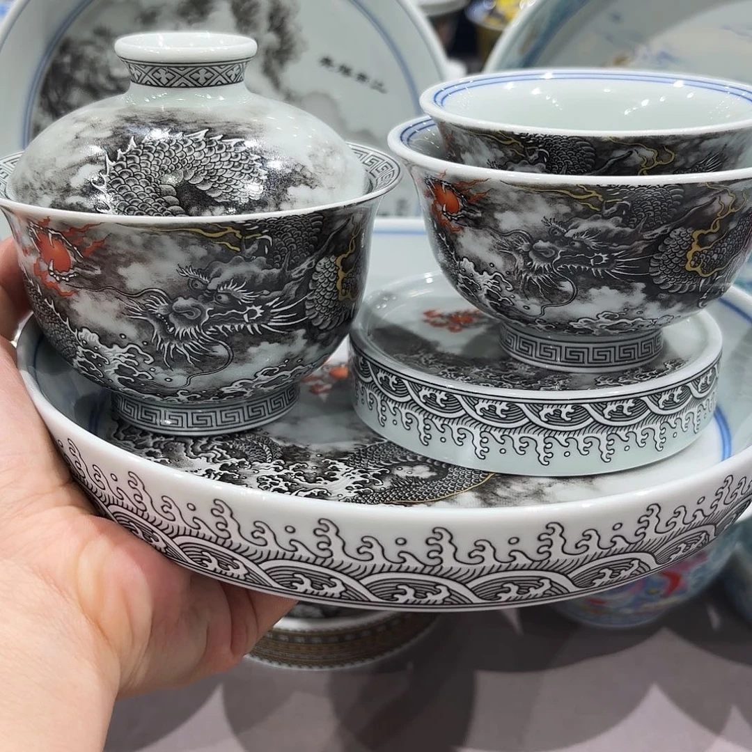 瓷片景德镇瓷器精品展示