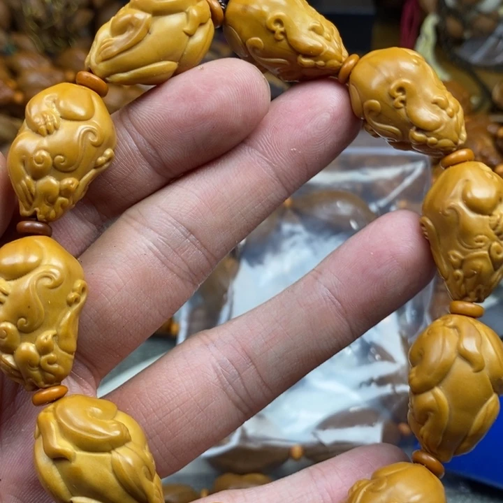 橄榄核手串/手链橄榄核雕工艺手串