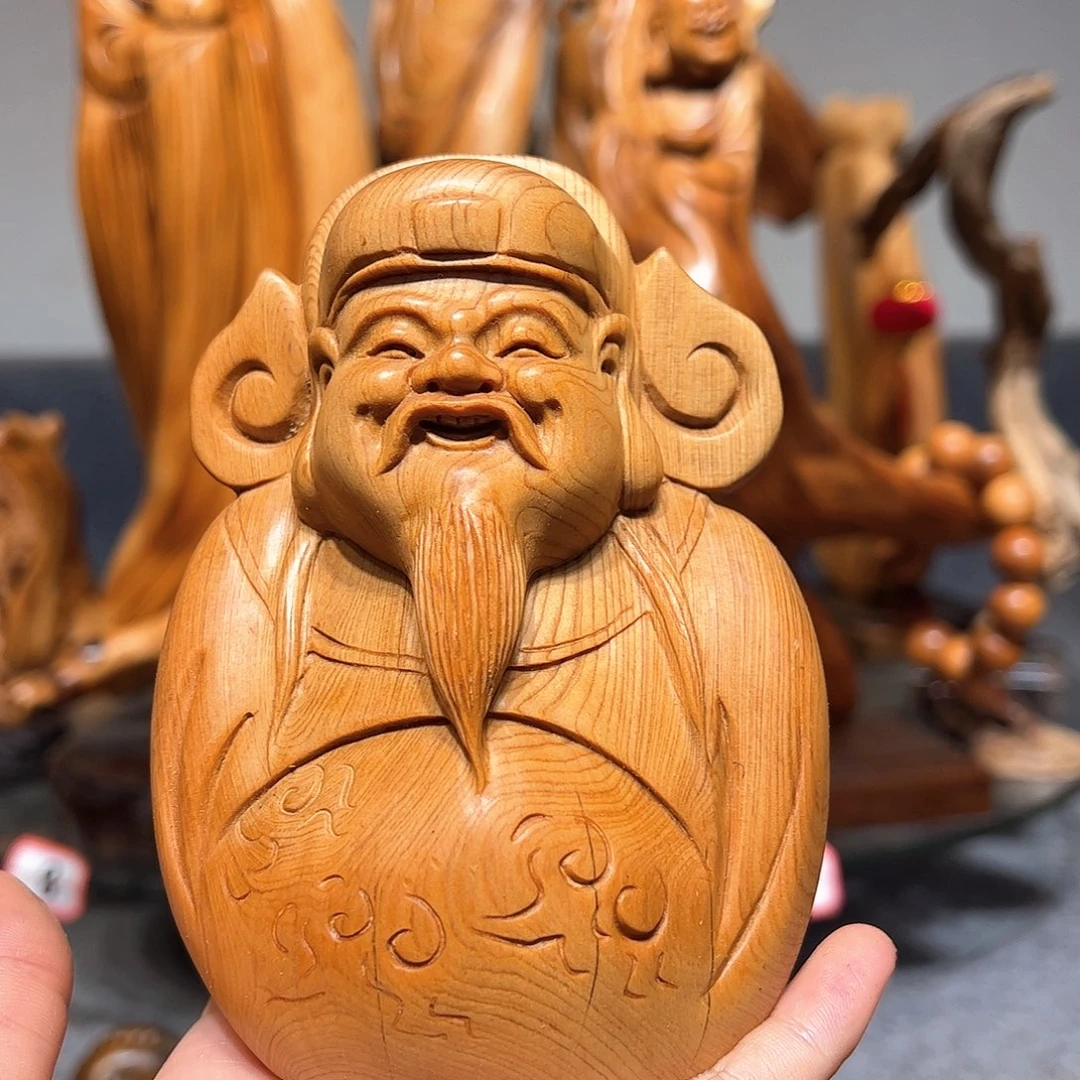 柏木崖柏木手把件摆件