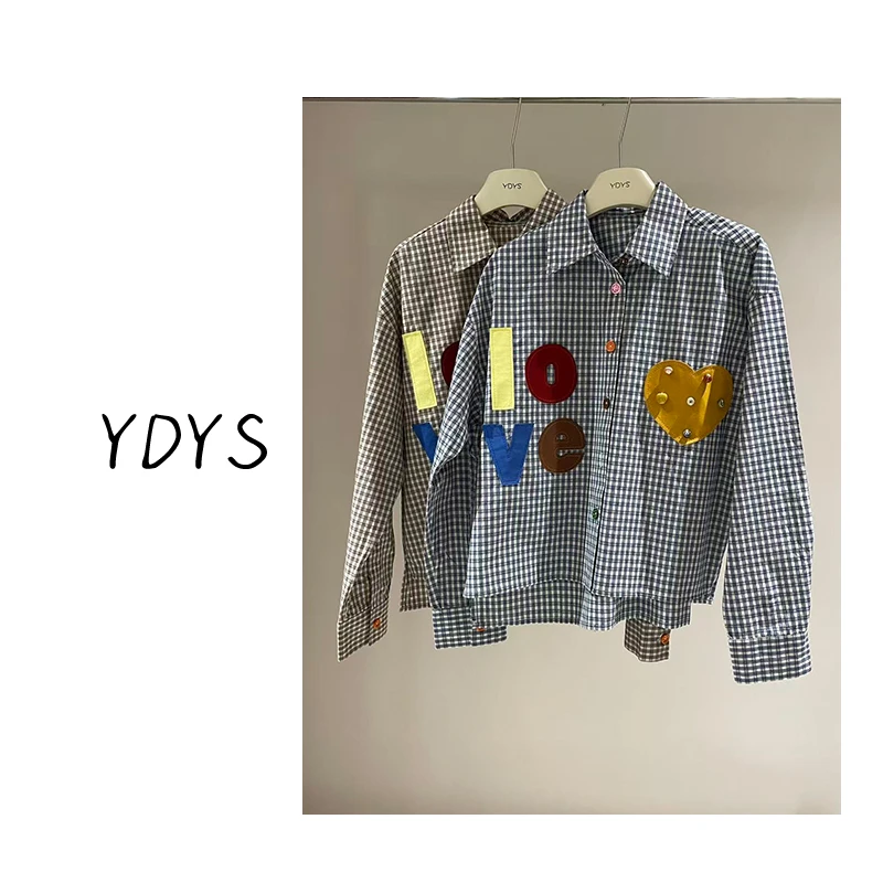 【YDYS】25K00935 2025新款时尚气质小众衬衫