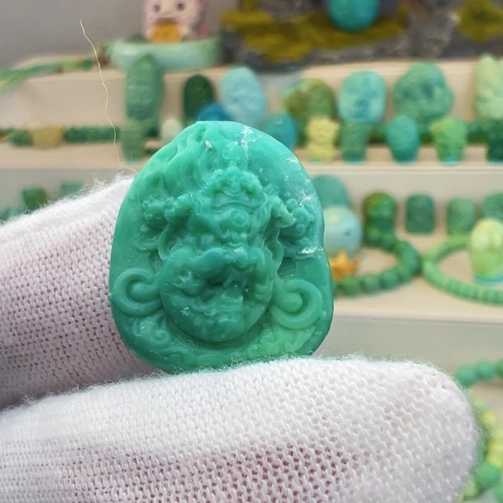 绿松石未镶嵌绿松石主播璐璐