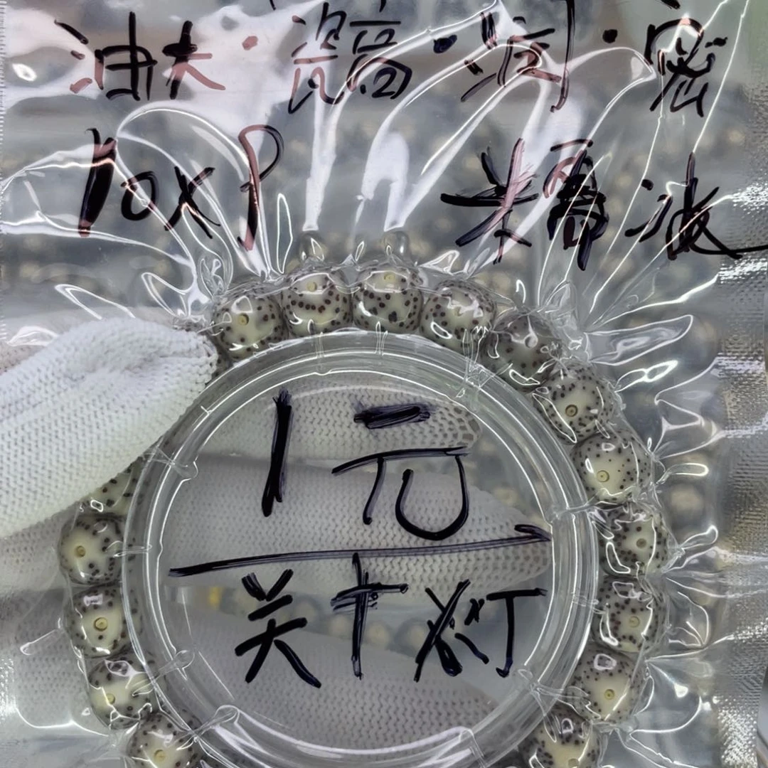 星月菩提手串Y石玉料